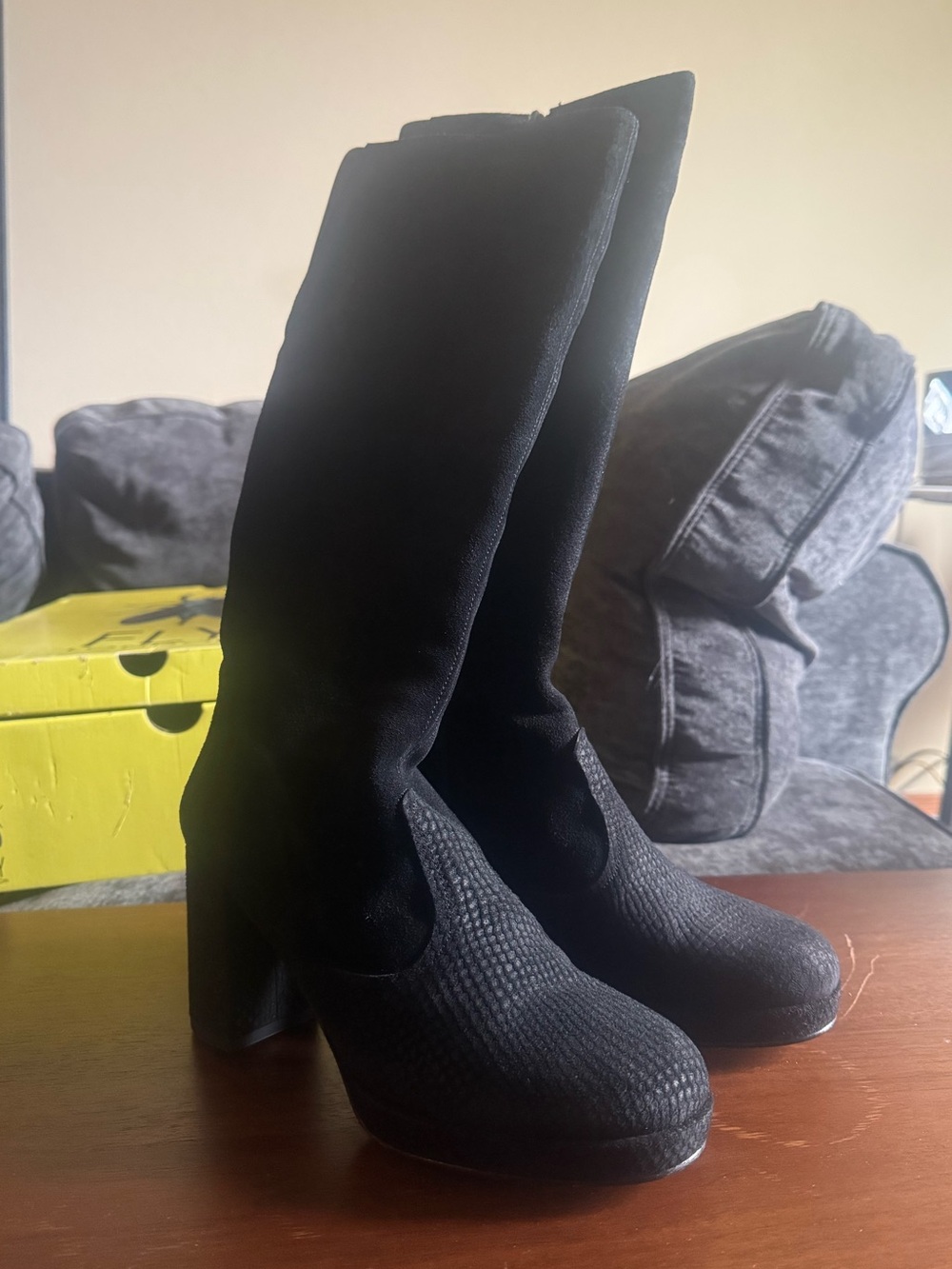 Fly London Black Heeled Boots - Women's Fashion Boots